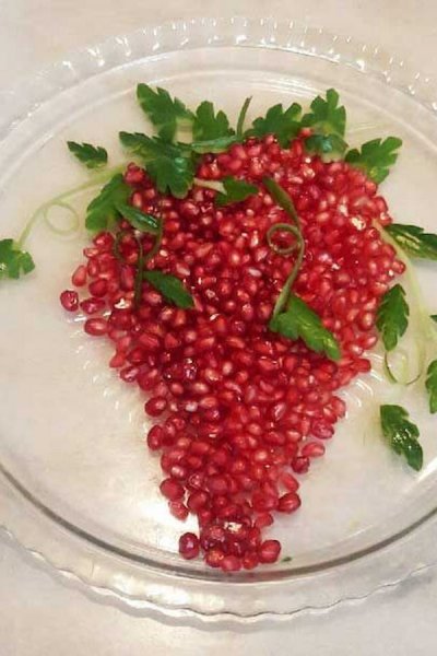 تزیین انار برای مدرسه