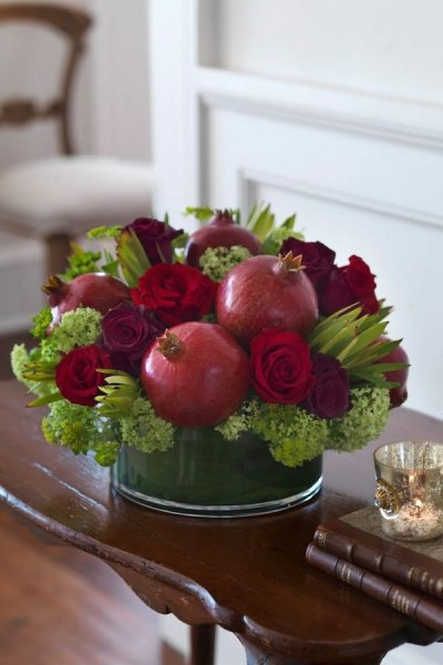 تزیین انار برای مدرسه