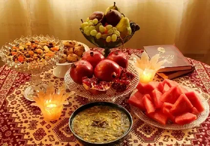  عکس تم شب چله