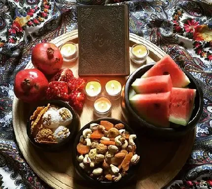  عکس تم شب چله