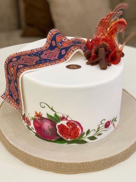  عکس کیک شب چله