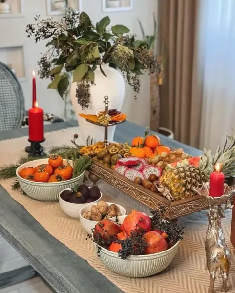  عکس میز شب چله