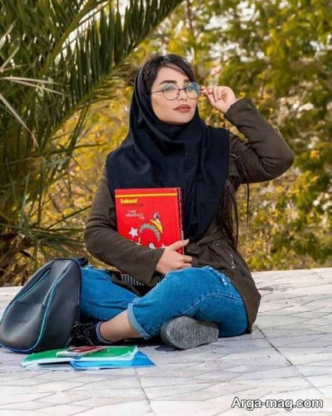  عکس دختر دانشجو باکلاس