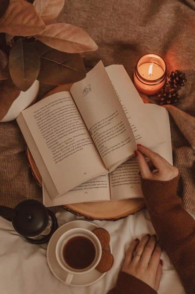  عکس قهوه و کتاب