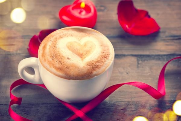  عکس عاشقانه قهوه