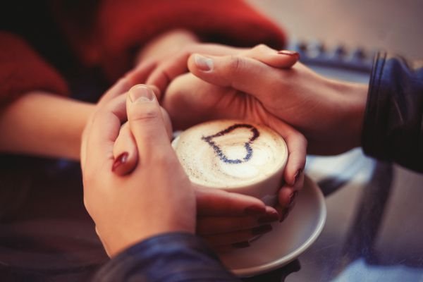  عکس عاشقانه قهوه