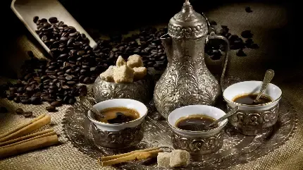  عکس لاکچری فنجان قهوه