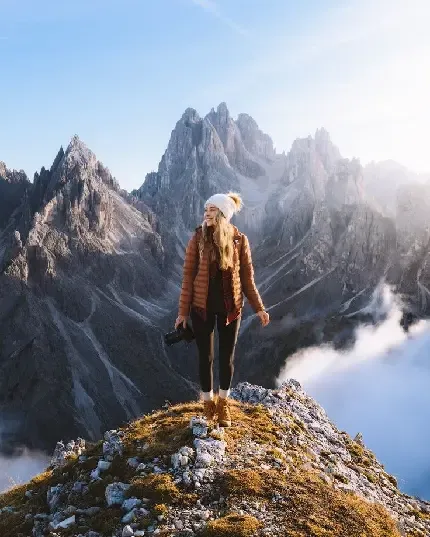 عکس هنری خاص از طبیعت برای پروفایل دختران