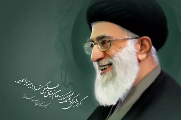 عکس خامنه ای جدید