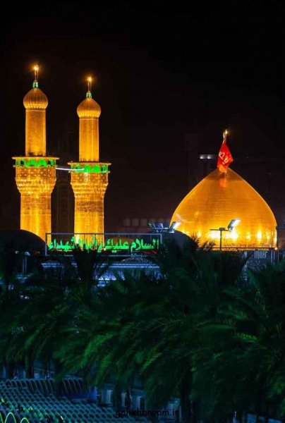  عکس بین الحرمین کربلا برای پروفایل واتساپ