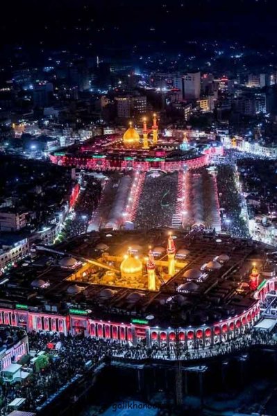  عکس بین الحرمین کربلا برای پروفایل واتساپ