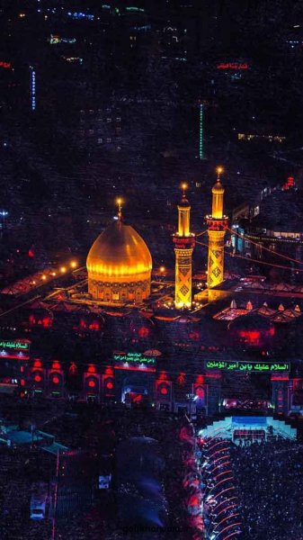  عکس بین الحرمین کربلا برای پروفایل واتساپ