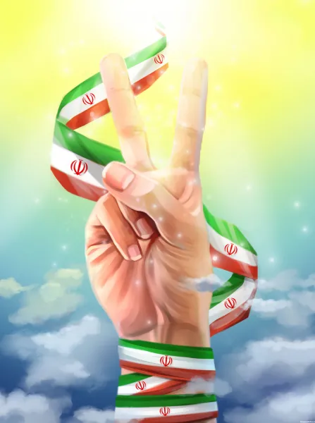  بک گراند پرچم ایران