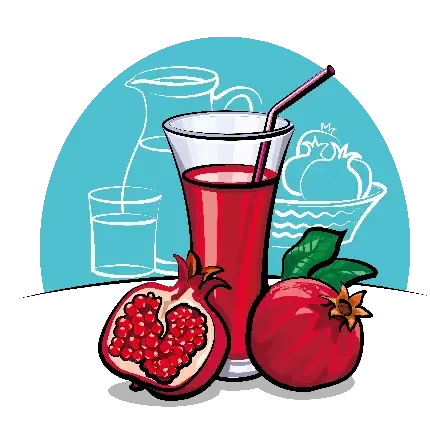  عکس پروفایل شب یلدا با عکس انار
