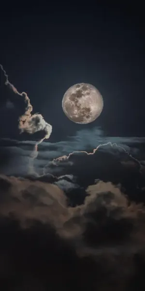  عکس از ماه تاریک