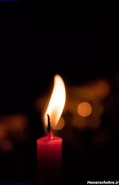  عکس شمع دلتنگی
