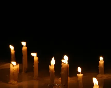  عکس شمع سفید