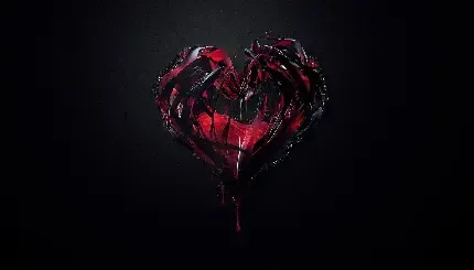  عکس پروفایل سیاه قلب
