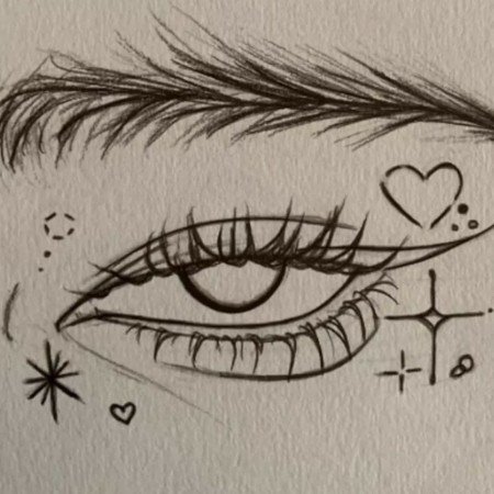  عکس های نقاشی چشم
