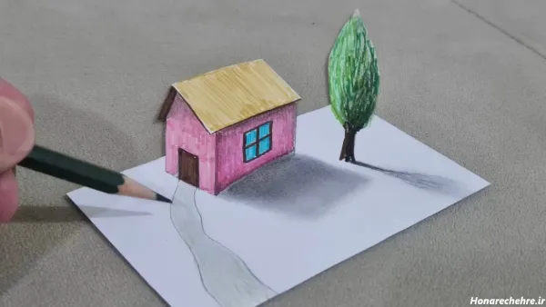  عکس نقاشی سه بعدی