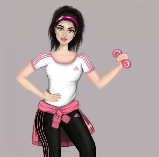  عکس ورزشی بانوان برای پروفایل