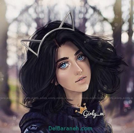  عکس دخترانه فانتزی برای تلگرام