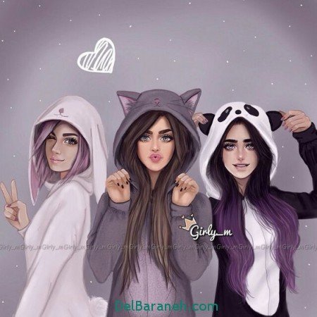  عکس خفن دخترانه فانتزی برای تلگرام