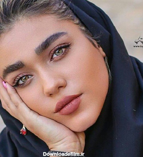  عکس کیوت فانتزی دختر چشم سبز برای پروفایل
