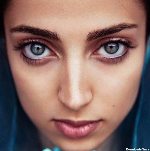  عکس دختر چشم سبز ایرانی برای پروفایل
