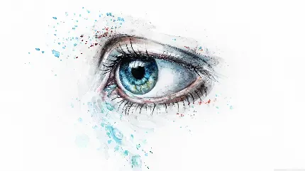  عکس فانتزی چشم گریان برای پروفایل