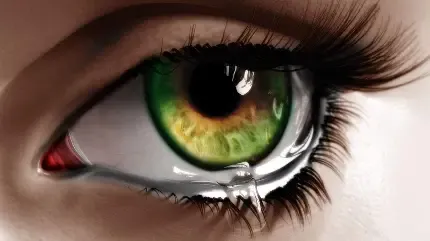  عکس فانتزی چشم گریان برای پروفایل