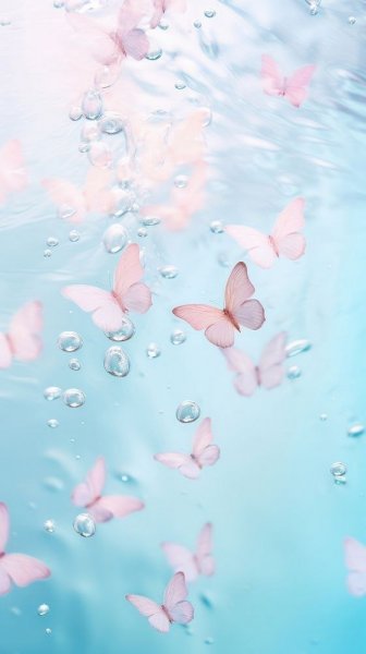  عکس پروانه صورتی برای پروفایل