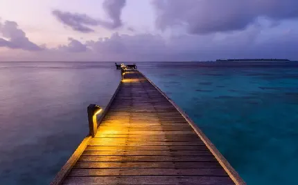  عکس اسکله چوبی زیبا و عاشقانه برای گوشی