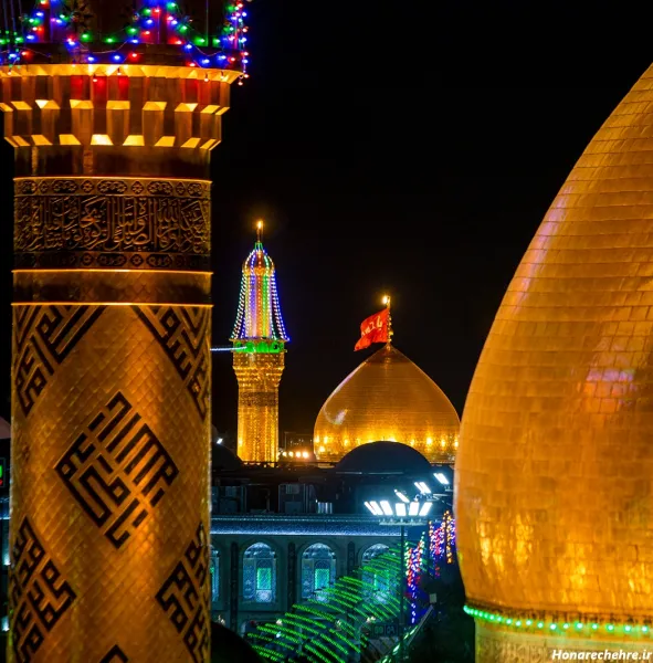 عکس بین الحرمین از نزدیک