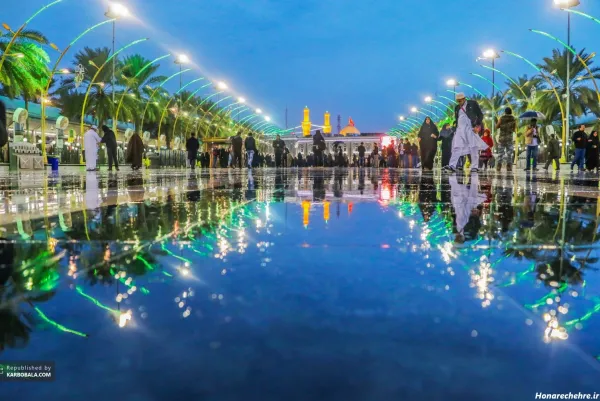 عکس بین الحرمین از نزدیک