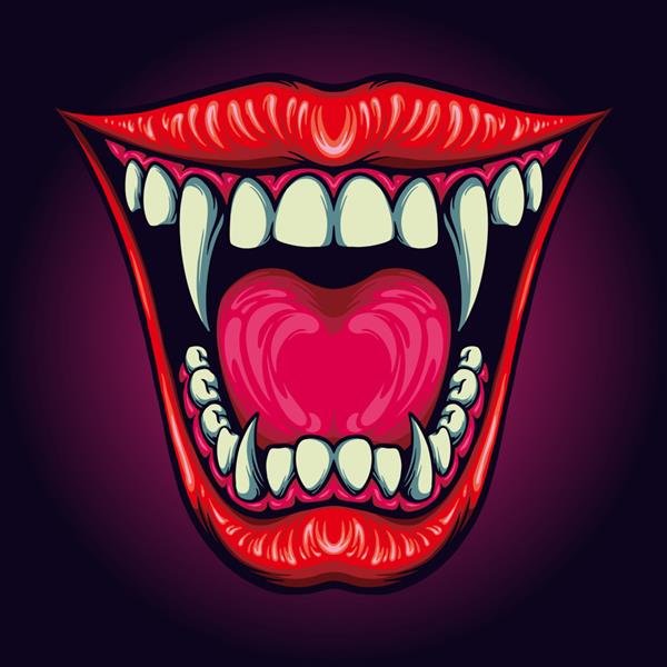  عکس خون آشام فانتزی برای پروفایل