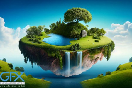 تصاویر سه بعدی فانتزی زیبا