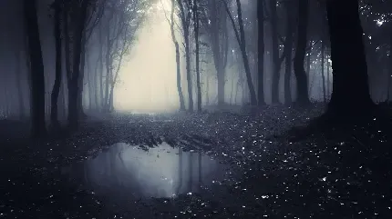  تصویر زمینه جنگل ترسناک
