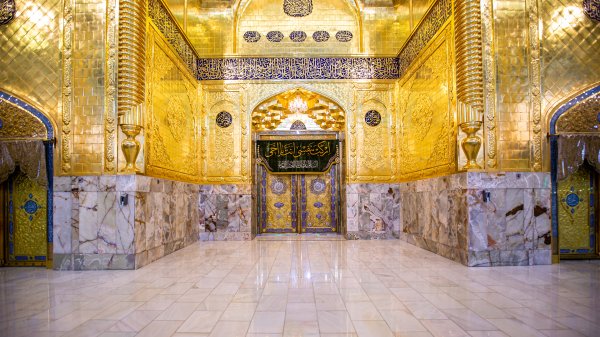 عکس بین الحرمین کربلا با کیفیت بالا