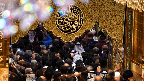 عکس بین الحرمین کربلا با کیفیت بالا