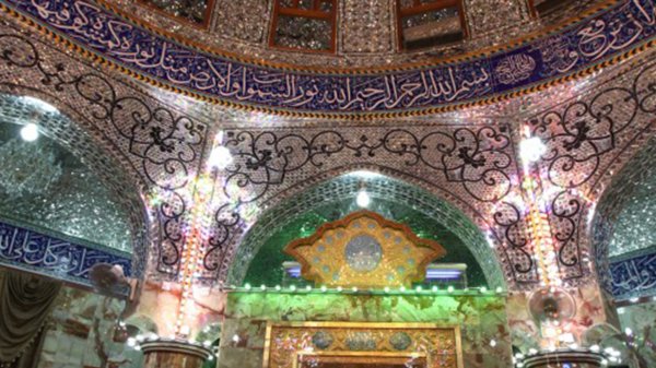عکس بین الحرمین کربلا با کیفیت بالا