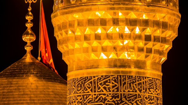 عکس بین الحرمین کربلا با کیفیت بالا