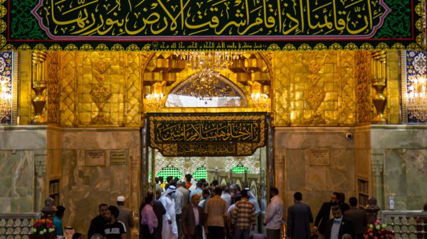 عکس بین الحرمین کربلا با کیفیت بالا
