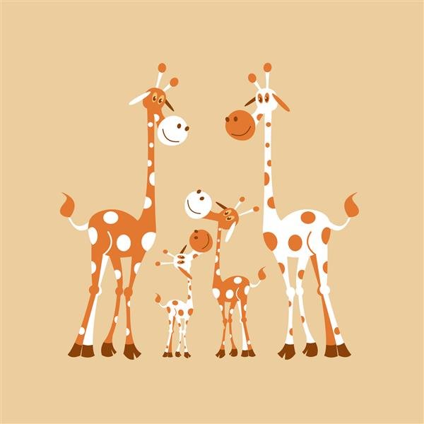  عکس زرافه برای پروفایل