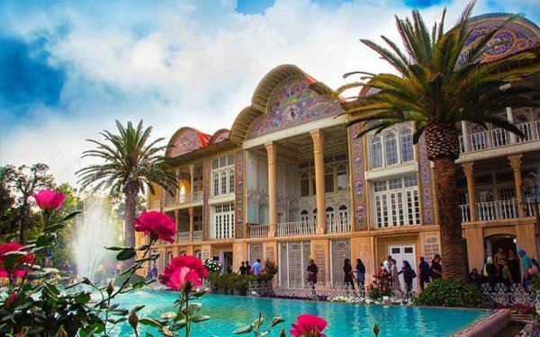  عکس کاخ ارم شیراز