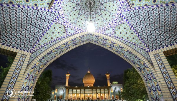  عکس آرامگاه شاه چراغ شیراز