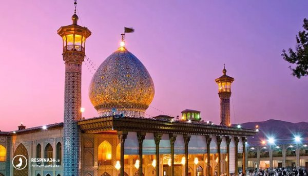  عکس آرامگاه شاه چراغ شیراز