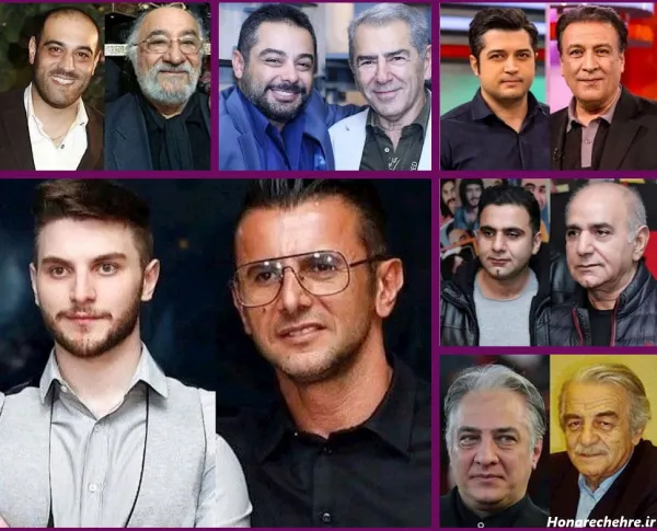  گالری عکس بازیگران مرد ایرانی
