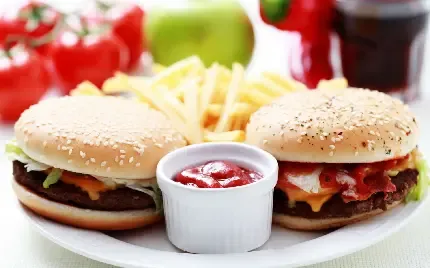  عکس فست فود با کیفیت بالا