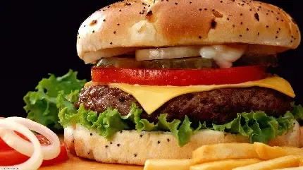  عکس فست فود با کیفیت بالا